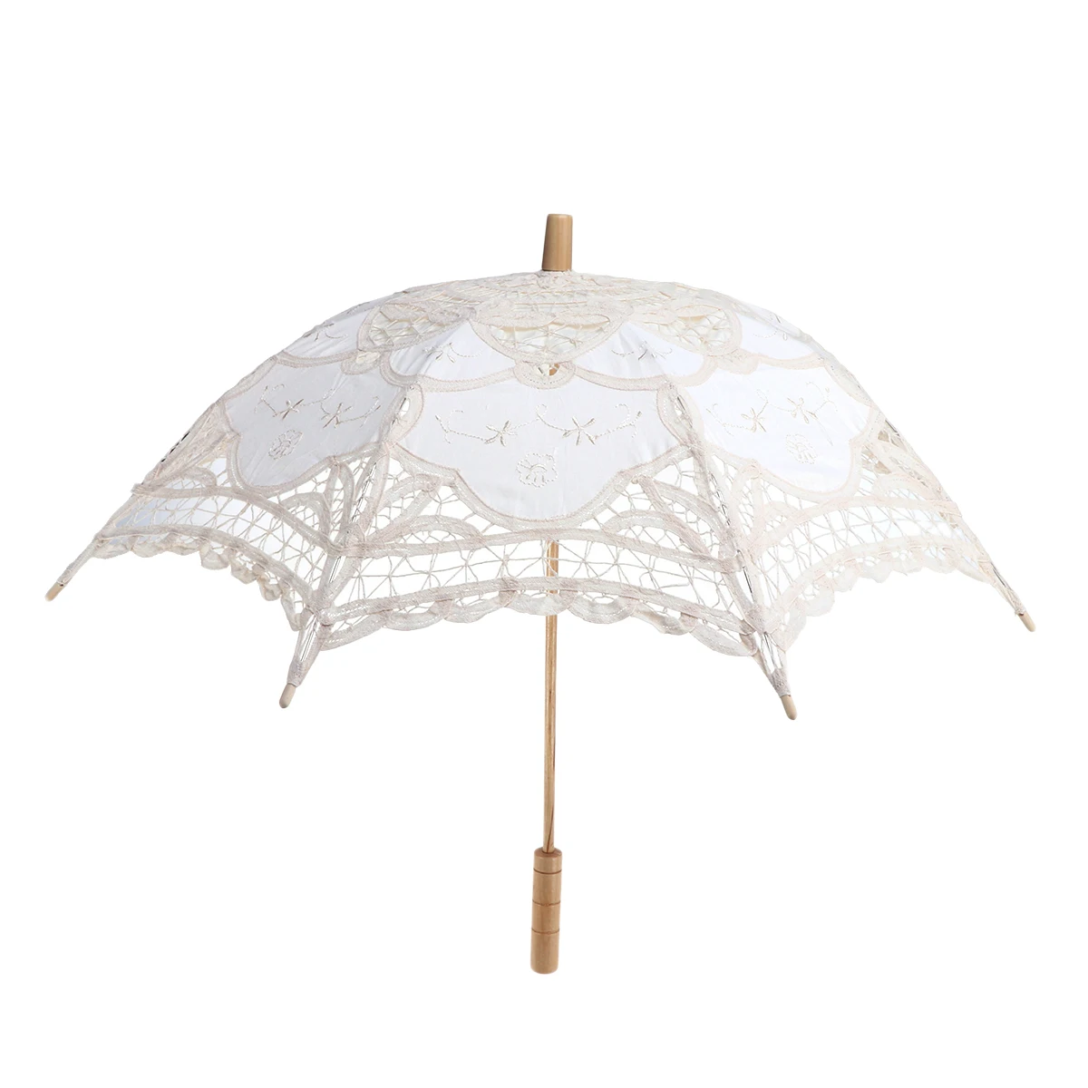 Lace Umbrella Handmade Casual Classical Cotton Craft Photography Prop Wedding Umbrella Decor
Lace Umbrella Handmade Casual Classical Cotton Craft Photography Prop Wedding Umbrella Decor