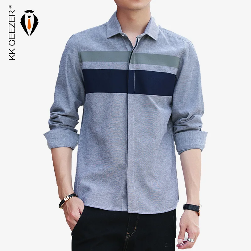 Mens Shirts Casual Slim Fit Long Sleeve M-5XL Dress Shirt Formal Business Designer High Quality Fashion Anti-wrinkle Plus Size
Mens Shirts Casual Slim Fit Long Sleeve M-5XL Dress Shirt Formal Business Designer High Quality Fashion Anti-wrinkle Plus Size