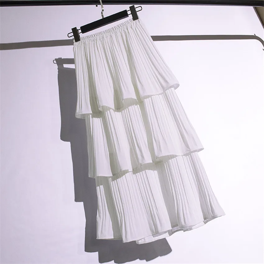 Big Size Autumn Vintage Women White Cake Skirts Sweety Girl Elastic Waist Pleated Skirt Midi Long Lady A-line Skirt Femme WZ522
Big Size Autumn Vintage Women White Cake Skirts Sweety Girl Elastic Waist Pleated Skirt Midi Long Lady A-line Skirt Femme WZ522