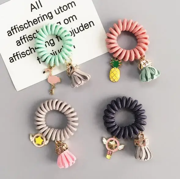 New arrival Korean style fashion girl candy color big hair rubber rope telephone Hair ring line Elastic hairband
New arrival Korean style fashion girl candy color big hair rubber rope telephone Hair ring line Elastic hairband