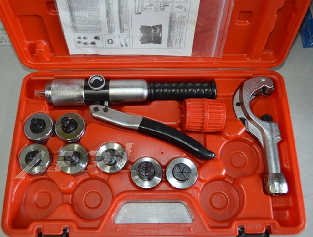 Pipe Expanding Tool Tube Expanding Tool Fitting Tool For Tube Expander Tool CT-300A Range From 10-28mm or 1/2" to 11/8"
Pipe Expanding Tool Tube Expanding Tool Fitting Tool For Tube Expander Tool CT-300A Range From 10-28mm or 1/2" to 11/8"