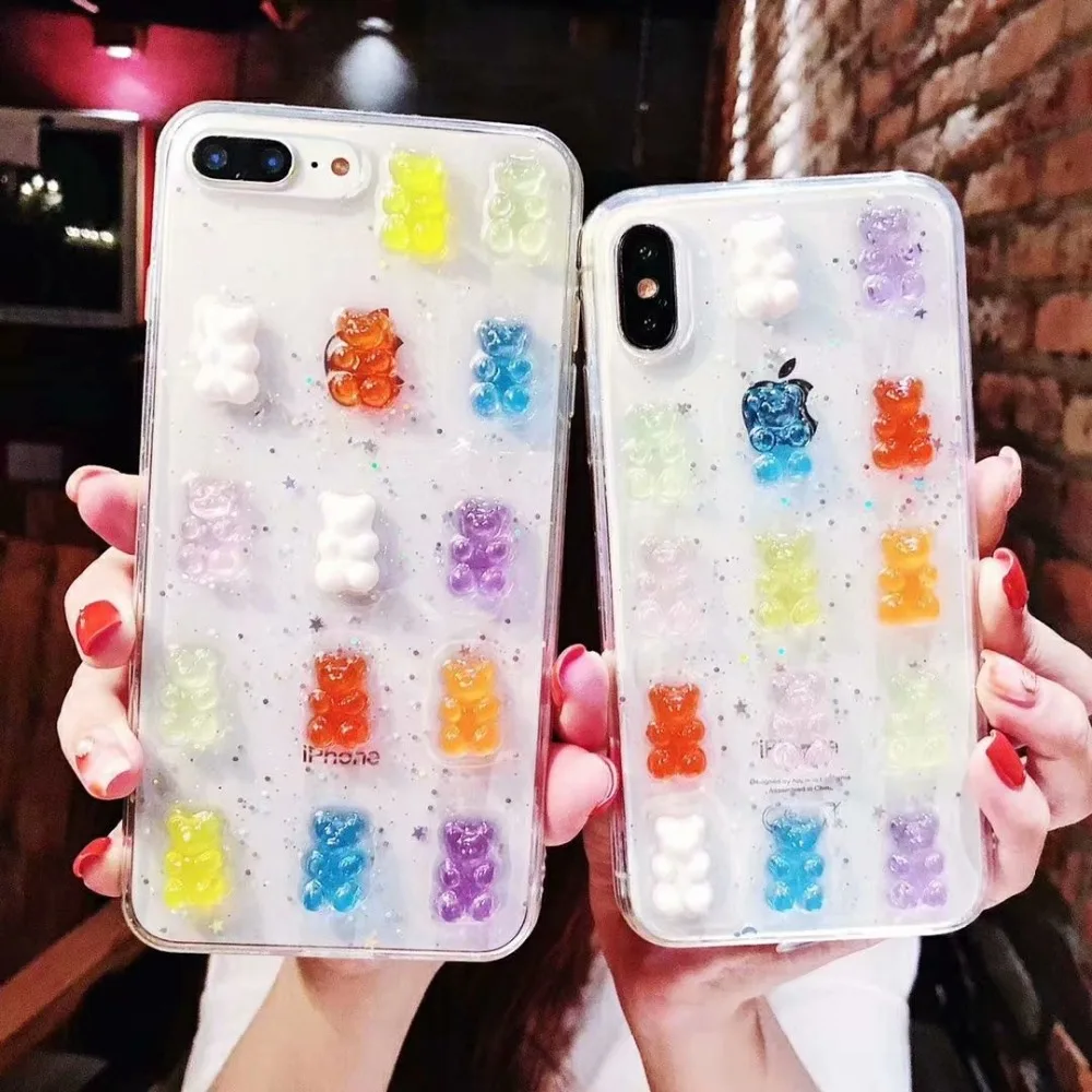 ORYKSZ For iPhone 6 6plus Case Luxury Glitter Bear Patterned Phone Silicone Soft Tpu Cases For iPhone X 6s 7 8 8plus Back Cover
ORYKSZ For iPhone 6 6plus Case Luxury Glitter Bear Patterned Phone Silicone Soft Tpu Cases For iPhone X 6s 7 8 8plus Back Cover