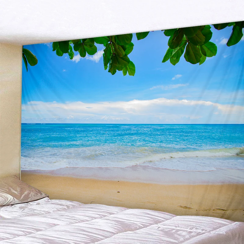 XIANYUNHE Green Leaf Beach Print Wall Tapestry Cheap Hippie Wall Hanging Hohemian Tapestry Tapestry Mandala Wall Art Decorat
XIANYUNHE Green Leaf Beach Print Wall Tapestry Cheap Hippie Wall Hanging Hohemian Tapestry Tapestry Mandala Wall Art Decorat