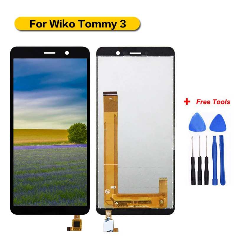 For Wiko Tommy 3 LCD Display+Touch Screen Assembly 100% Tested for Wiko Tommy 3 Display Lcd Spare Parts+Tools
For Wiko Tommy 3 LCD Display+Touch Screen Assembly 100% Tested for Wiko Tommy 3 Display Lcd Spare Parts+Tools