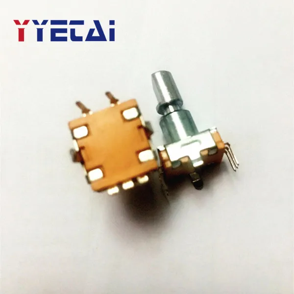 YongYeTai EC11 encoder with switch 30 Positioning number 15 Pulseshaft length 20mm Pushing stroke 1.5 Free shipping
YongYeTai EC11 encoder with switch 30 Positioning number 15 Pulseshaft length 20mm Pushing stroke 1.5 Free shipping