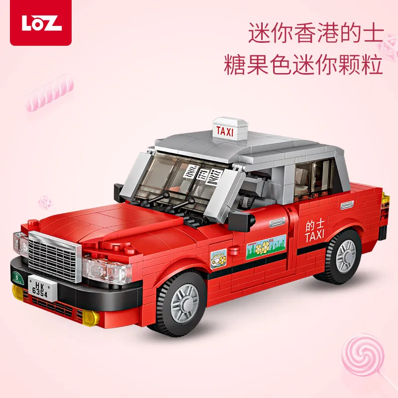 LOZ small particles spelled out mini building blocks Hong Kong taxi taxi model mini modeling creative gift for kids
LOZ small particles spelled out mini building blocks Hong Kong taxi taxi model mini modeling creative gift for kids