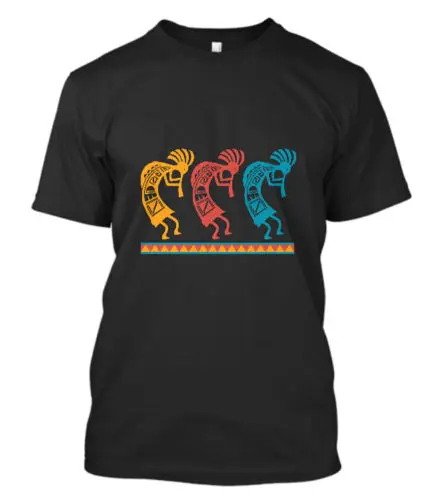 Cotton Shirts New Kokopelli Dance T-SHIRT Indian Native Ameran Flute Southwest Concert Shirt Hip-Hop Casual Clothing
Cotton Shirts New Kokopelli Dance T-SHIRT Indian Native Ameran Flute Southwest Concert Shirt Hip-Hop Casual Clothing