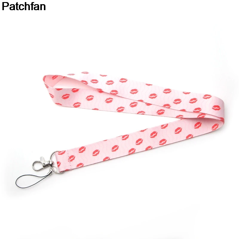 Patchfan Sexy lips kids cartoon lanyards neck straps phones keys bag camera id card holders key chain webbing ribbons A1963
Patchfan Sexy lips kids cartoon lanyards neck straps phones keys bag camera id card holders key chain webbing ribbons A1963