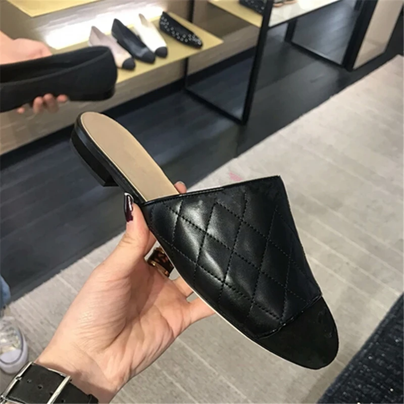 Slingback Slippers Mixed Color Outdoors Slides Tide Casual Flats Shoes Cozy Laides Shoes Fashion Woman Shoes New Design Mules
Slingback Slippers Mixed Color Outdoors Slides Tide Casual Flats Shoes Cozy Laides Shoes Fashion Woman Shoes New Design Mules