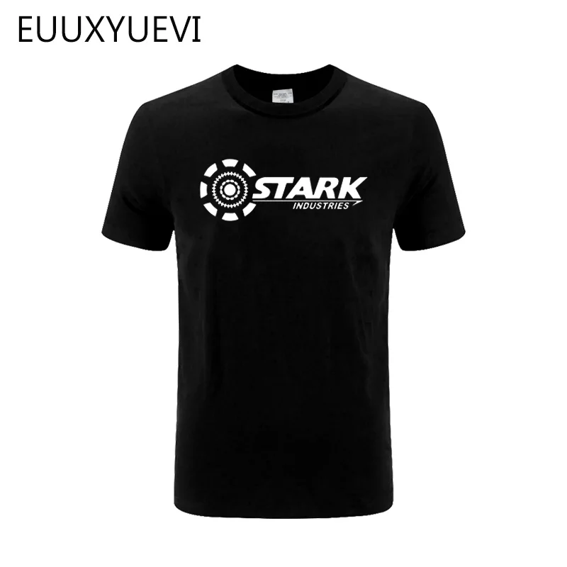 T-shirts Summer Brand 100% Cotton T Shirts Fitness Casual Short Sleeve Camisa Tops STARK INDUSTRIES TONY STARK IRON EUUXYUEVI
T-shirts Summer Brand 100% Cotton T Shirts Fitness Casual Short Sleeve Camisa Tops STARK INDUSTRIES TONY STARK IRON EUUXYUEVI