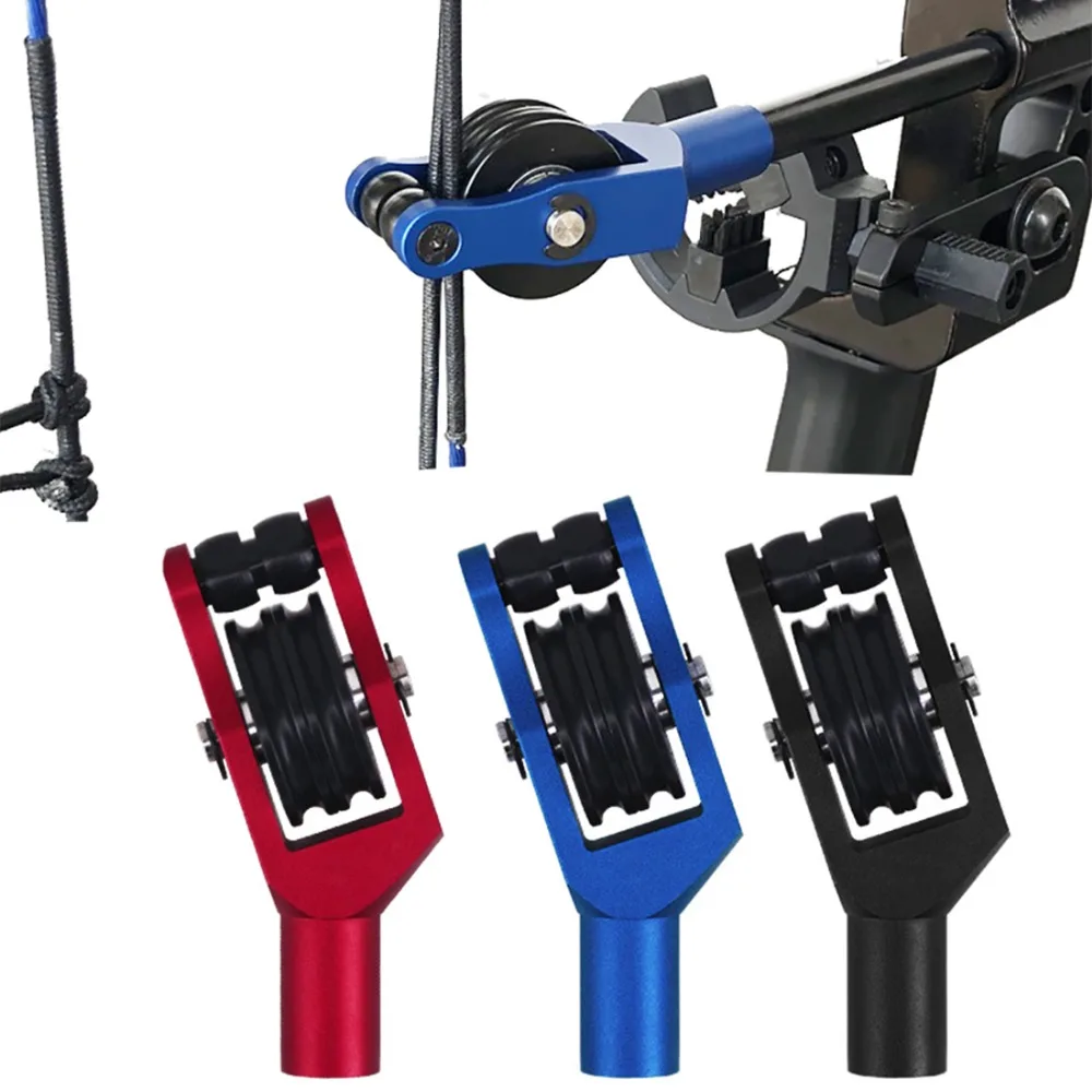 Aluminum Compound Bow Cable Slide Archery Bow String Splitter Roller Glide Replacement Bowstring Separator Arrow Pulley CP141
Aluminum Compound Bow Cable Slide Archery Bow String Splitter Roller Glide Replacement Bowstring Separator Arrow Pulley CP141