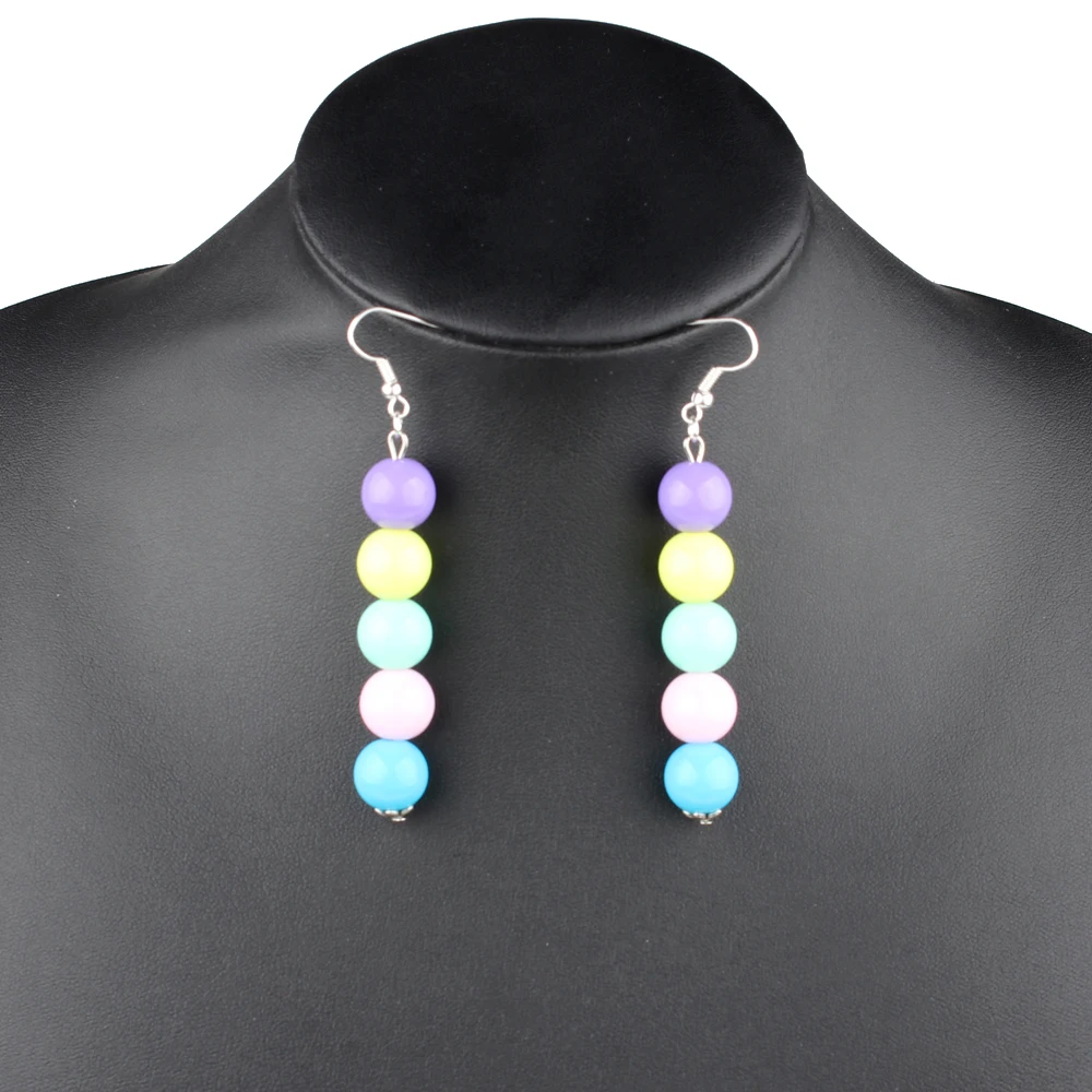 Claire Jin Candy Color Five Round Ball Earrings for Women Bohemian Jewelry Multi Layer Long Ethnic Earring Fashion Accessories
Claire Jin Candy Color Five Round Ball Earrings for Women Bohemian Jewelry Multi Layer Long Ethnic Earring Fashion Accessories