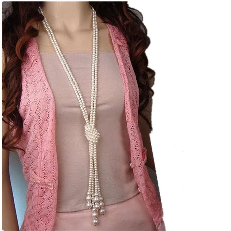 iurstar 2018 Wild fashion multilayer long Imitation pearl necklace women statement vintage necklace wholesale Top grade
iurstar 2018 Wild fashion multilayer long Imitation pearl necklace women statement vintage necklace wholesale Top grade