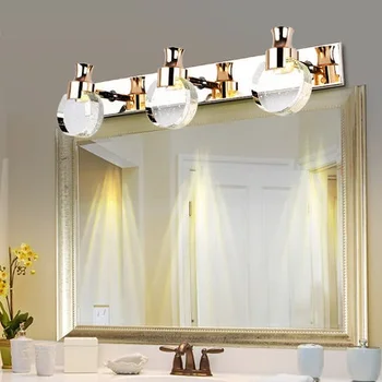 DOXA Crysta LED Mirror Wall Lamp For Bathroom Aluminum Sconce Wall Light Modern Home Lighting Fixtures Fashion aluminum Lamparas
DOXA Crysta LED Mirror Wall Lamp For Bathroom Aluminum Sconce Wall Light Modern Home Lighting Fixtures Fashion aluminum Lamparas