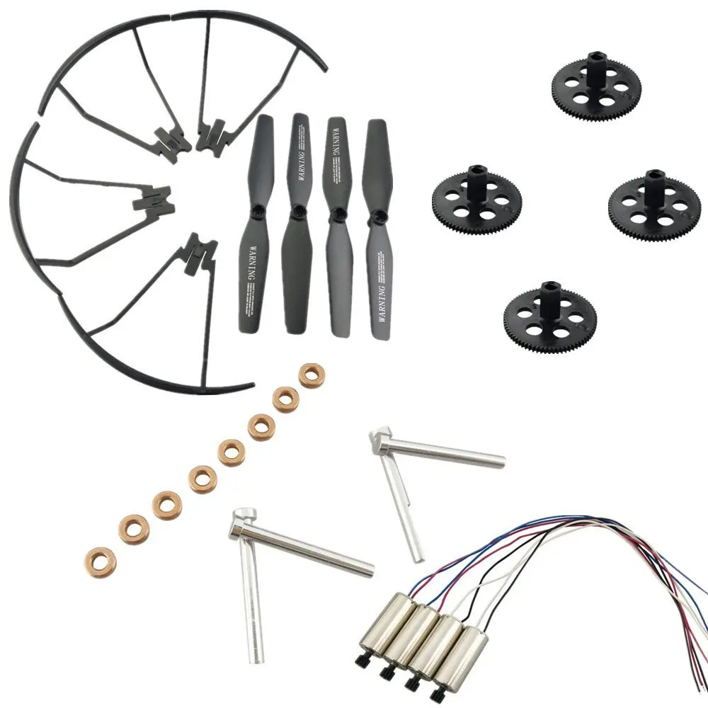 4pcs * Motors Main Blade Propellers Guards Gears Shafts Bearings for XS809 XS809S XS809HC XS809W XS809HW RC Quadcopter Drone
4pcs * Motors Main Blade Propellers Guards Gears Shafts Bearings for XS809 XS809S XS809HC XS809W XS809HW RC Quadcopter Drone
