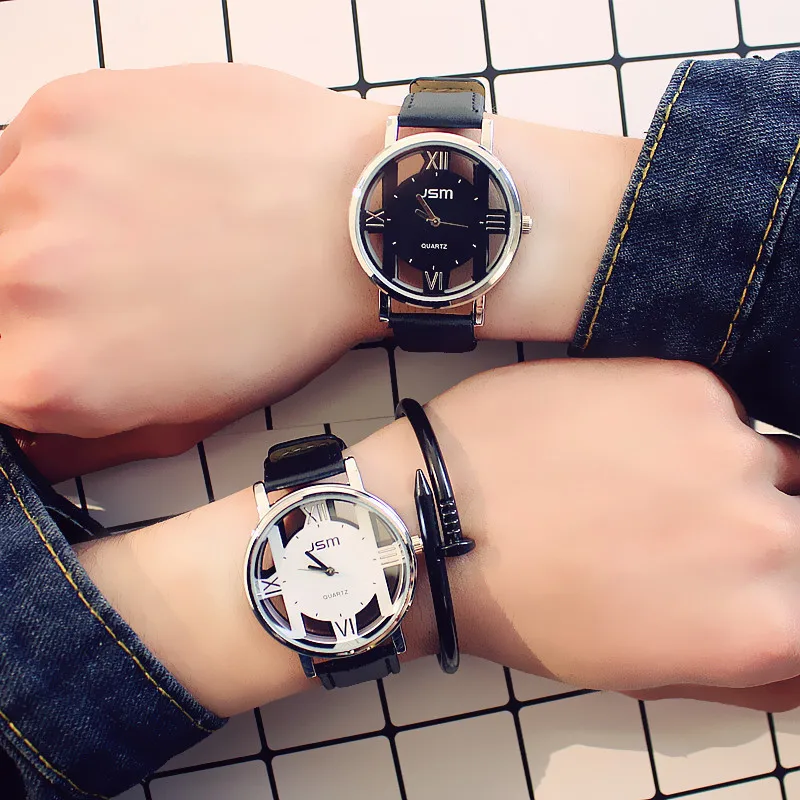 2019 Fashion Hollow Women Watch Neutral Couple watch Simple Unique Lovers Watches Men Watch Lovers Clock Relogio Feminino Saat
2019 Fashion Hollow Women Watch Neutral Couple watch Simple Unique Lovers Watches Men Watch Lovers Clock Relogio Feminino Saat