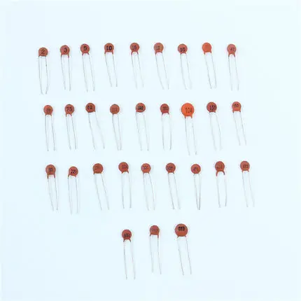 300pcs/lot 30 valuesX10pcs=Ceramic capacitor 2PF-0.1UF component diy samples kit new and original
300pcs/lot 30 valuesX10pcs=Ceramic capacitor 2PF-0.1UF component diy samples kit new and original