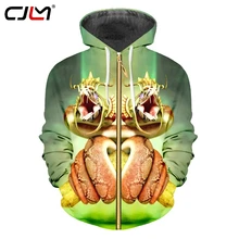 CJLM 2019 Sublimation 3D Custom Streetwear Helmet Snake Zipper Hoodie Mens Hip Hop Clothing Wholesale
CJLM 2019 Sublimation 3D Custom Streetwear Helmet Snake Zipper Hoodie Mens Hip Hop Clothing Wholesale