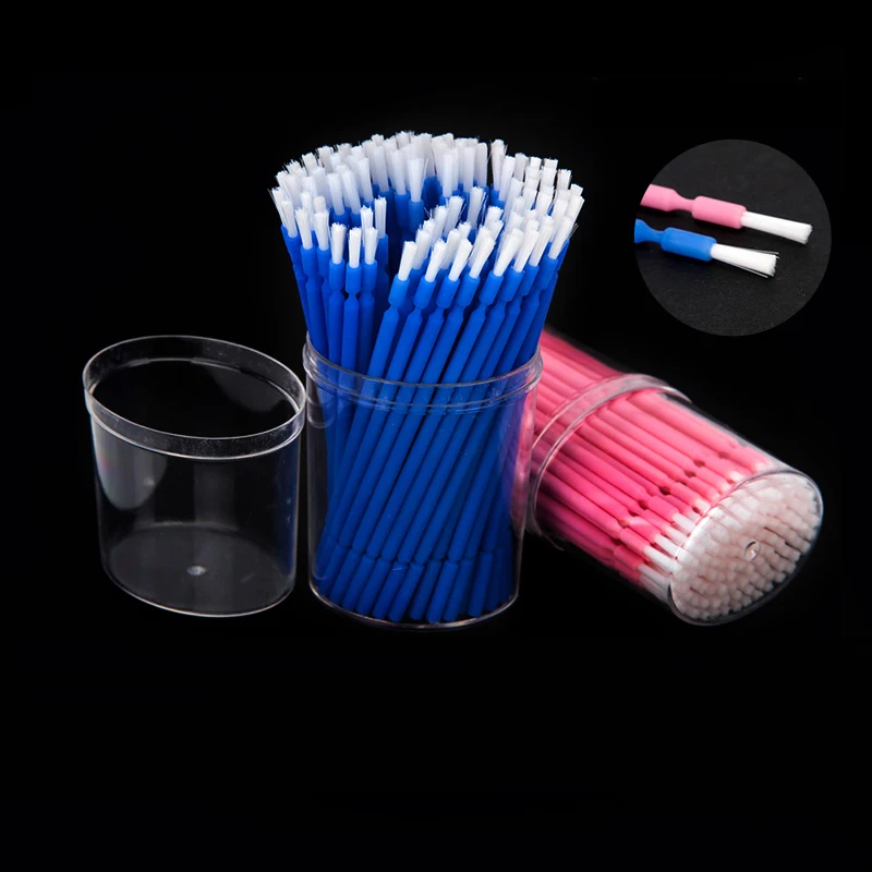 100 Pcs /Box Dental Applicators Disaposable Single Head Dupont Bristle Teeth Brush Swab Flexible Head Dentist Product Red Blue
100 Pcs /Box Dental Applicators Disaposable Single Head Dupont Bristle Teeth Brush Swab Flexible Head Dentist Product Red Blue
