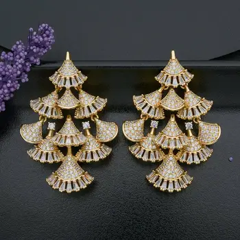 55mm luxury Brand Luxury Flower AAA Cubic Zirconia Wedding Women Party Dressing Earring Fashion Jewelry
55mm luxury Brand Luxury Flower AAA Cubic Zirconia Wedding Women Party Dressing Earring Fashion Jewelry