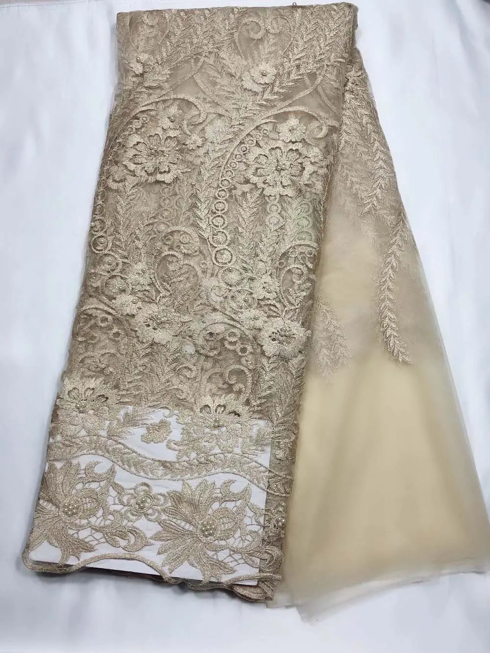 2018 African Net cord Lace High Quality French Fabric with beads Embroidery swiss for nigerian lace fabric wedding
2018 African Net cord Lace High Quality French Fabric with beads Embroidery swiss for nigerian lace fabric wedding