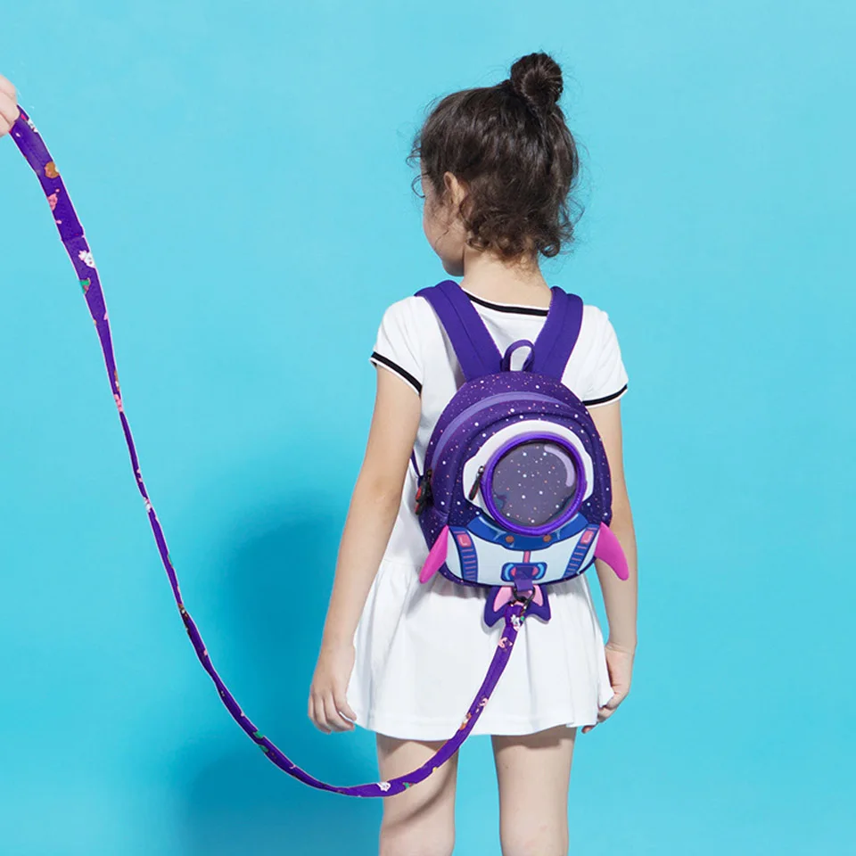 Toddler Baby Backpack 3D Cartoon Rocket Baby Bag Anti Lost Baby Harness Leashes Bracelet with Wings for 1/2/3 Year-old Baby
Toddler Baby Backpack 3D Cartoon Rocket Baby Bag Anti Lost Baby Harness Leashes Bracelet with Wings for 1/2/3 Year-old Baby