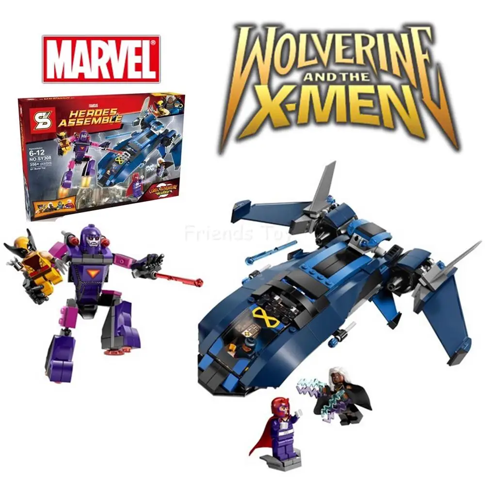356pcs X-Men vs. The Sentinel Magneto Cyclops Wolverine Set Avengers Building Block Compatible With Lego
356pcs X-Men vs. The Sentinel Magneto Cyclops Wolverine Set Avengers Building Block Compatible With Lego