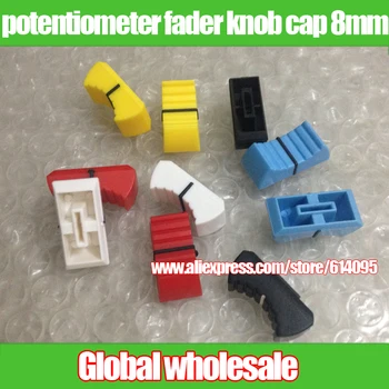 12pcs mixer potentiometer fader knob cap / word hole width 8MM / blue yellow white gray red black L23.5MM W11.5MM H10.5MM
12pcs mixer potentiometer fader knob cap / word hole width 8MM / blue yellow white gray red black L23.5MM W11.5MM H10.5MM