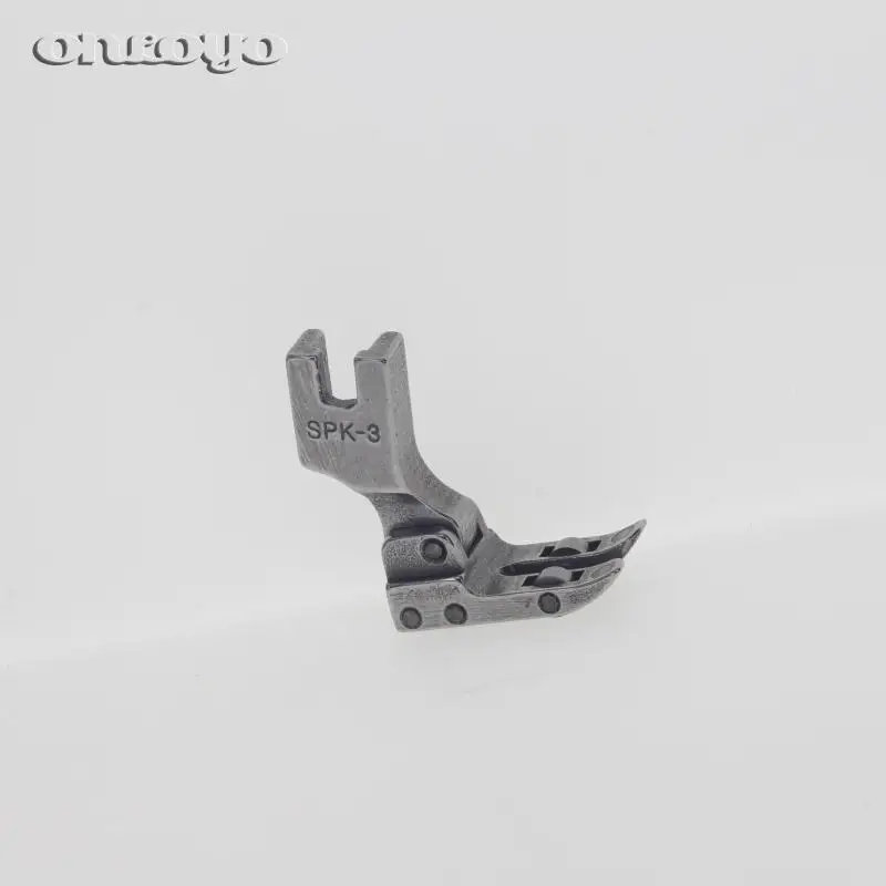 for JUKI Brand Presser Foot(SPK-3) With Rollers, For Industrial Lockstitch Sewing Machine Series,For Leather Material Use
for JUKI Brand Presser Foot(SPK-3) With Rollers, For Industrial Lockstitch Sewing Machine Series,For Leather Material Use