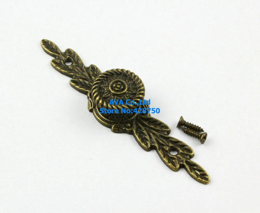 20 Pieces Antique Brass Furniture Handle Cabinet Knob Jewelry Box Handle Knob Drawer Pull / 75x17mm
20 Pieces Antique Brass Furniture Handle Cabinet Knob Jewelry Box Handle Knob Drawer Pull / 75x17mm