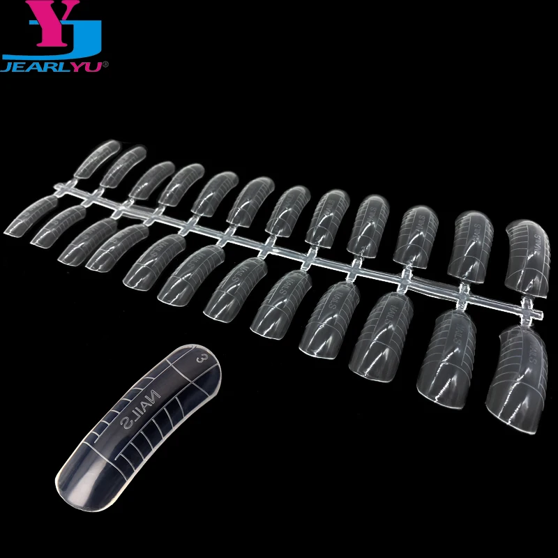 24pcs New Design 576 Art Tips Fake Nails Clear French Full Cover False Nail Jelly Poly Acrylic Mold With Scale Professional Tool
24pcs New Design 576 Art Tips Fake Nails Clear French Full Cover False Nail Jelly Poly Acrylic Mold With Scale Professional Tool