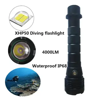 XHP50 Waterproof IP68 Diving Flashlight LED 4000 LM Underwater Lamp Torch with Charging Display For Camping Searching
XHP50 Waterproof IP68 Diving Flashlight LED 4000 LM Underwater Lamp Torch with Charging Display For Camping Searching