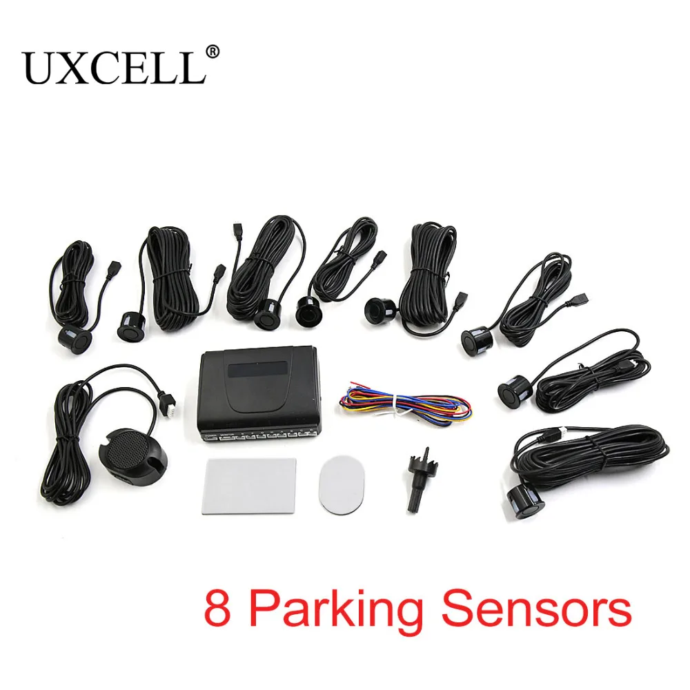UXCELL 8 Parking Sensors Car Reverse Assist Backup Front Rear Buzzer Sound Alert Alarm Kit Black
UXCELL 8 Parking Sensors Car Reverse Assist Backup Front Rear Buzzer Sound Alert Alarm Kit Black