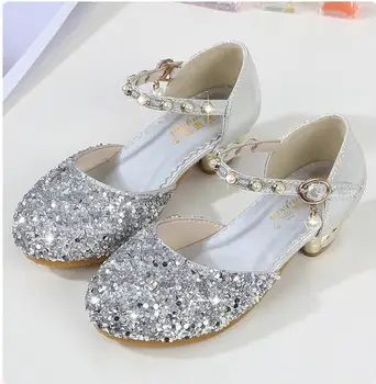 Hot Shoes Girls Leather Sandals Fashion Spring Summer New Footwear Children's High Heel Shoes Toddler Princess Wedding
Hot Shoes Girls Leather Sandals Fashion Spring Summer New Footwear Children's High Heel Shoes Toddler Princess Wedding