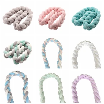 Newborn Baby Crib Bumper Boy Girl Hand-Woven Knotted Braided Cradle Colorful Decor Gift Cushion Junior Bed Sleep Bumper
Newborn Baby Crib Bumper Boy Girl Hand-Woven Knotted Braided Cradle Colorful Decor Gift Cushion Junior Bed Sleep Bumper