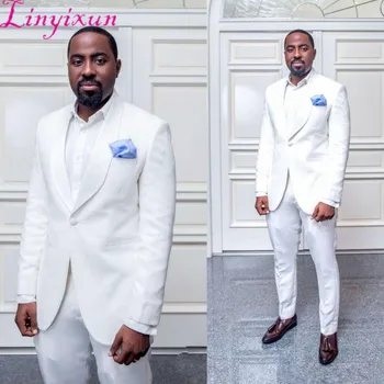 Linyixun 2019 White Wedding Men Suit 2 Pieces Vintage Mens Suit Slim Fit One Button Peak Notch Lapel Tuxedo for Wedding suit
Linyixun 2019 White Wedding Men Suit 2 Pieces Vintage Mens Suit Slim Fit One Button Peak Notch Lapel Tuxedo for Wedding suit