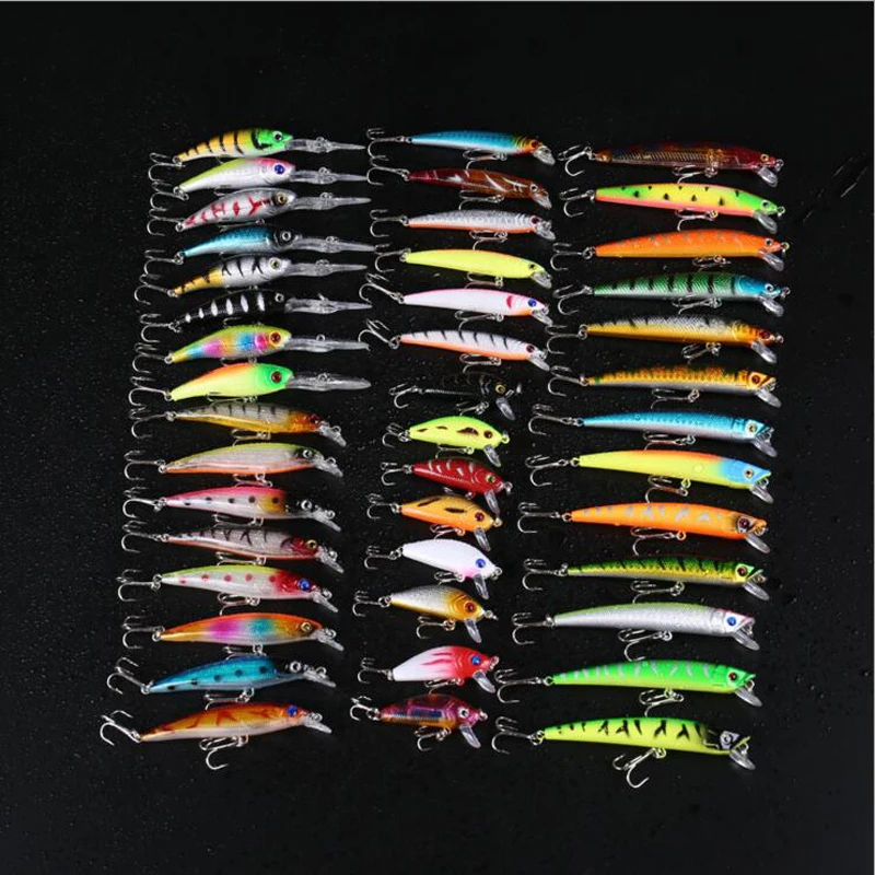 2017 Minnow 43pcs/lot Fly Fishing Lure Set China Hard Bait Jia Lure Wobbler Carp 6 Models Fishing Tackle wholesale
2017 Minnow 43pcs/lot Fly Fishing Lure Set China Hard Bait Jia Lure Wobbler Carp 6 Models Fishing Tackle wholesale