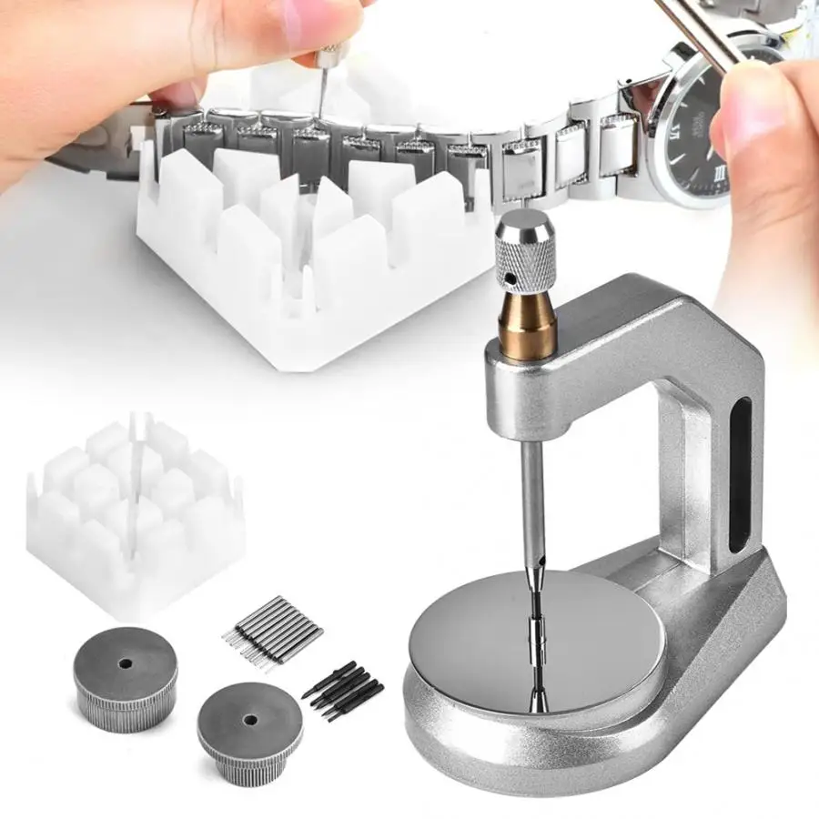 Multi-function Press Watch Band Link Punch Holder for Removing Watch Band Links Pin Screw Watch Tool For Watchmaker High Quality
Multi-function Press Watch Band Link Punch Holder for Removing Watch Band Links Pin Screw Watch Tool For Watchmaker High Quality