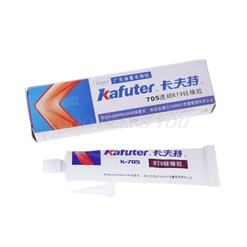 New High Quality Kafuter 705 Transparent RTV Silicone Rubber Adhesive Grease Sealant Solvents
New High Quality Kafuter 705 Transparent RTV Silicone Rubber Adhesive Grease Sealant Solvents