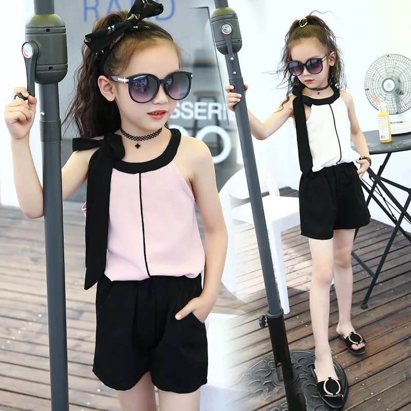 2017 summer new13year girls clothes set stripe vest+shorts 2pcs baby girls clothes set collar bow kids clothes chiffion costume
2017 summer new13year girls clothes set stripe vest+shorts 2pcs baby girls clothes set collar bow kids clothes chiffion costume