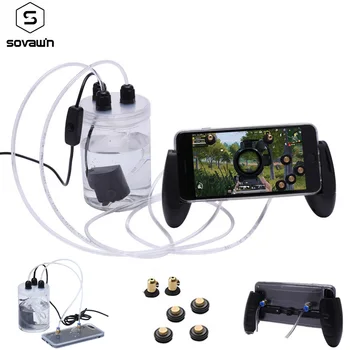 Mobile Phone Cooling Pubg Controller Fan Gamepad Cooler in Water Smartphone Circulating Cooling Trigger Gamepad For iPhone 7P XR
Mobile Phone Cooling Pubg Controller Fan Gamepad Cooler in Water Smartphone Circulating Cooling Trigger Gamepad For iPhone 7P XR