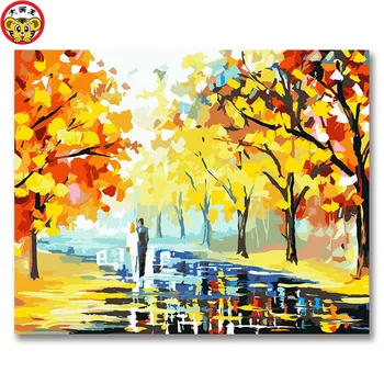 Diy digital painting gorgeous colorful rain song stroll in the rain lovers combination box living room creative scenery autumn
Diy digital painting gorgeous colorful rain song stroll in the rain lovers combination box living room creative scenery autumn