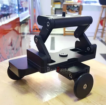 New Mini Tricycle Table Top Dolly 1/4'' Screw Mount for 60D 70D D5300 DSLR Camera / for Gopro/ Foldable
New Mini Tricycle Table Top Dolly 1/4'' Screw Mount for 60D 70D D5300 DSLR Camera / for Gopro/ Foldable