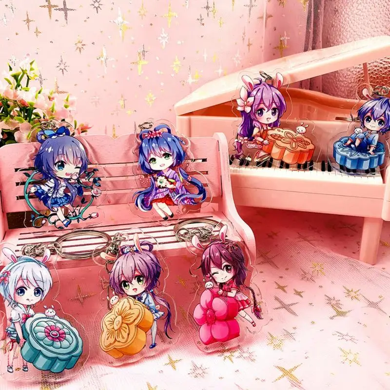1 Pc Hot sale exquisite Cartoon Hatsune Miku Luo Tianyi Acrylic keychain bag Pendant figur toys for kids gift
1 Pc Hot sale exquisite Cartoon Hatsune Miku Luo Tianyi Acrylic keychain bag Pendant figur toys for kids gift