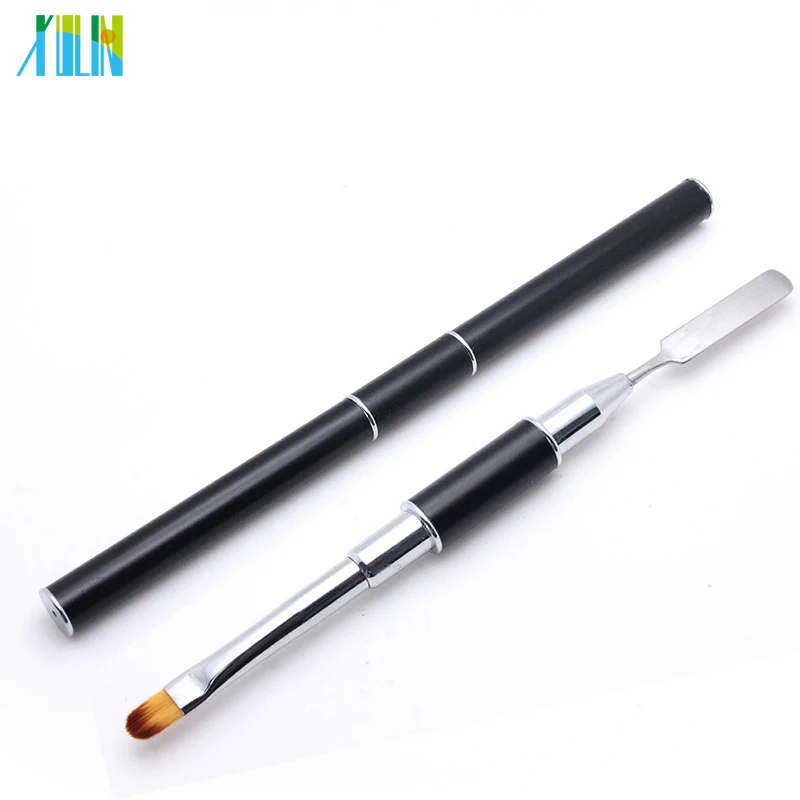 1 Pc High Quality Metal Painting Nail Brush for manicure Dual-ended Nail Liner Brush Drawing Cleaner Manicure Nail Art Tool
1 Pc High Quality Metal Painting Nail Brush for manicure Dual-ended Nail Liner Brush Drawing Cleaner Manicure Nail Art Tool
