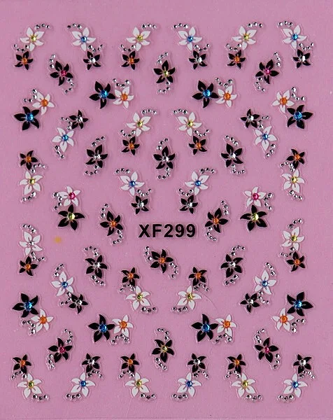 waterproof Water Transfer Nails Art Sticker Beautiful 3D flower design girl and women manicure tools Nail Wraps Decals XF299
waterproof Water Transfer Nails Art Sticker Beautiful 3D flower design girl and women manicure tools Nail Wraps Decals XF299