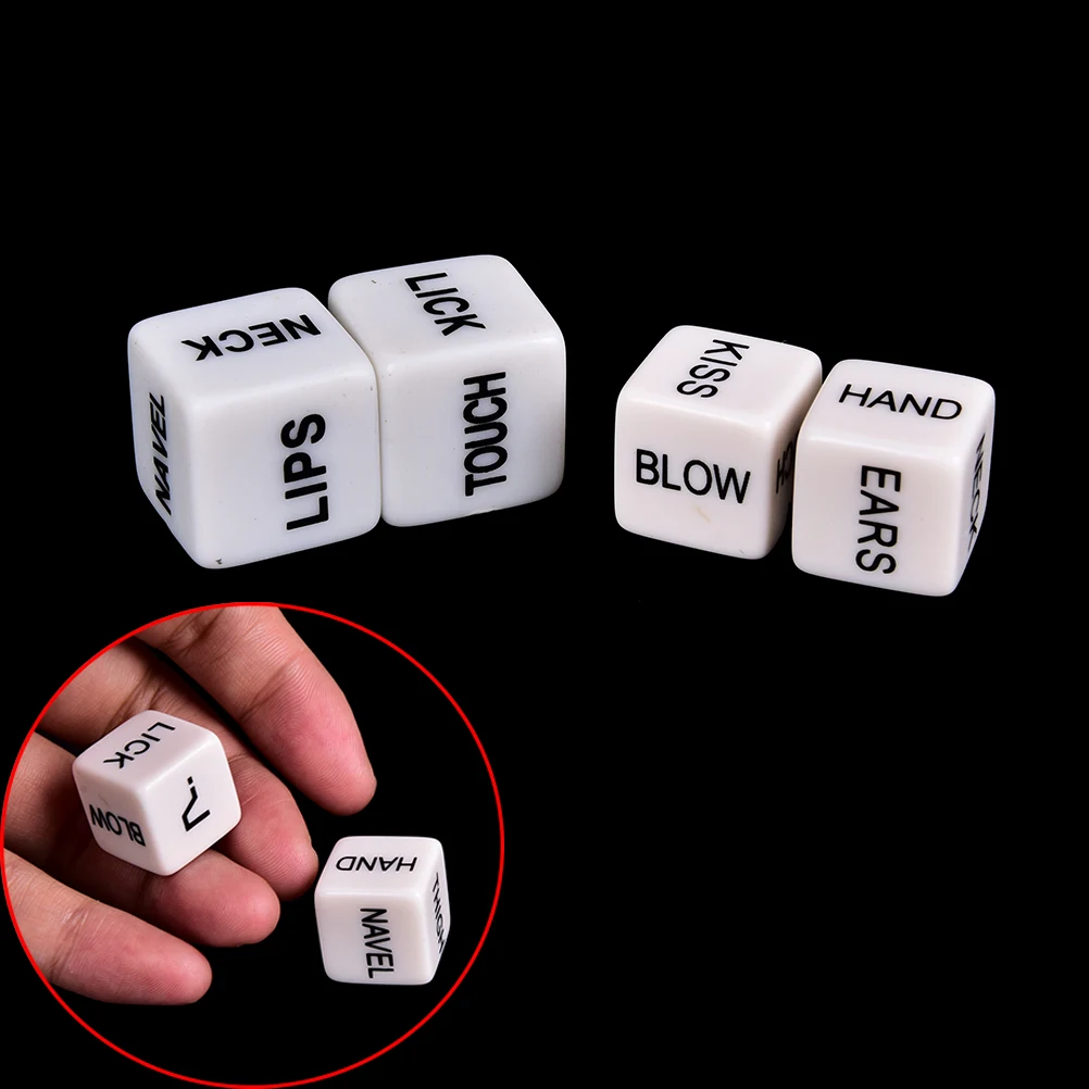 1 Pair=2 PCS Funny Dice Sexy Romance Love Humour Gambling Erotic Craps Pipe For Couples Novelty&Gag Toys
1 Pair=2 PCS Funny Dice Sexy Romance Love Humour Gambling Erotic Craps Pipe For Couples Novelty&Gag Toys