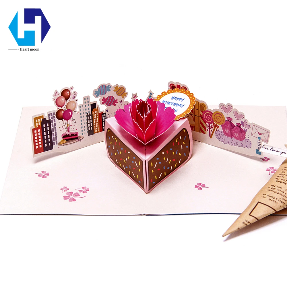 3D Pop up Birthday Greeting Cards With Envelope Laser Cut Postcard for Christmas Valentine' Day Party Wedding Decoration
3D Pop up Birthday Greeting Cards With Envelope Laser Cut Postcard for Christmas Valentine' Day Party Wedding Decoration