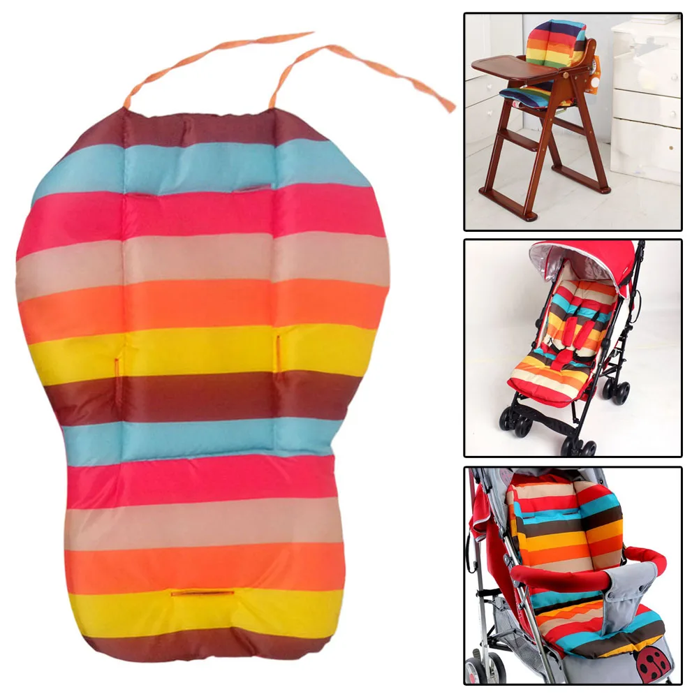 Fashion Rainbow Color Soft Cushion Baby Stroller Cotton Cushion Pad Baby Car Seat Baby Soft Thick Pram Cushion Chair Stroller
Fashion Rainbow Color Soft Cushion Baby Stroller Cotton Cushion Pad Baby Car Seat Baby Soft Thick Pram Cushion Chair Stroller