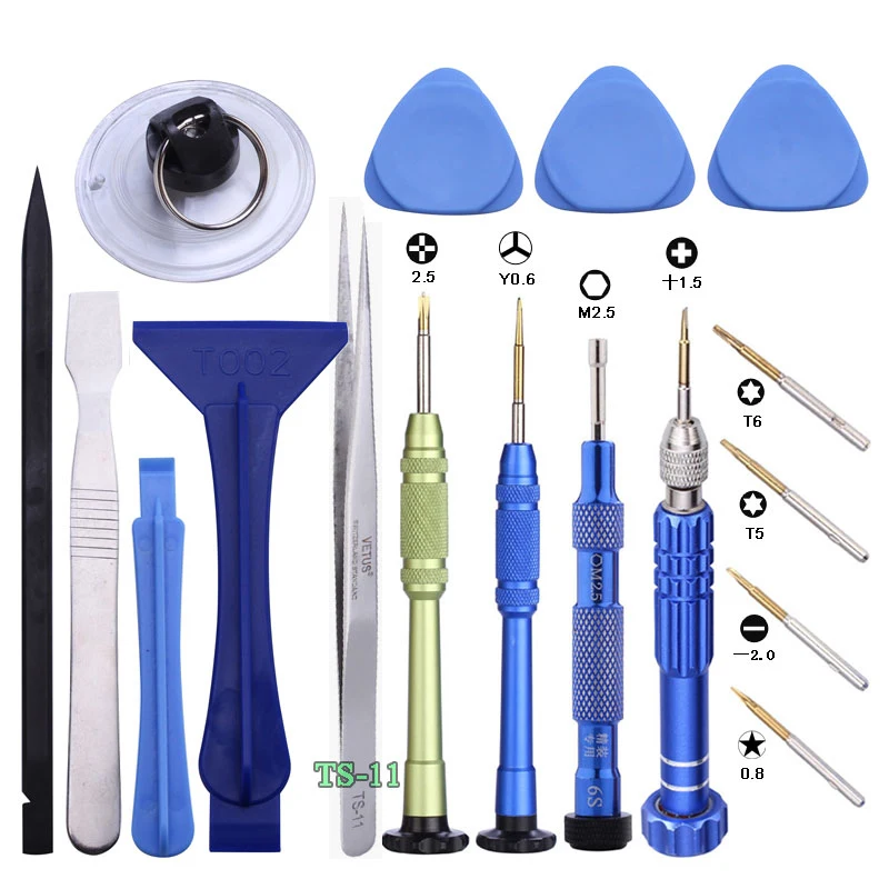 13pcs Mobile Phone Repair Tool Spudger Pry Opening Tools Precision Screwdriver Set For iPhone 8 7 6 5 4 iPad Repair Tool Kits
13pcs Mobile Phone Repair Tool Spudger Pry Opening Tools Precision Screwdriver Set For iPhone 8 7 6 5 4 iPad Repair Tool Kits